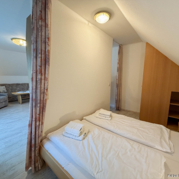 offener Schlafbereich