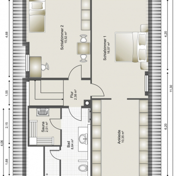 Grundriss Dachgeschoss Grundriss Dachgeschoss