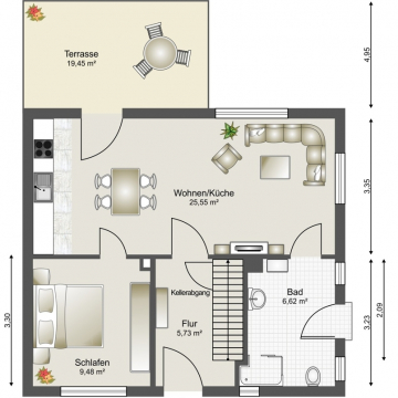 Grundriss Erdgeschoss