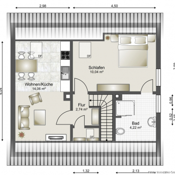 Grundriss Dachgeschoss