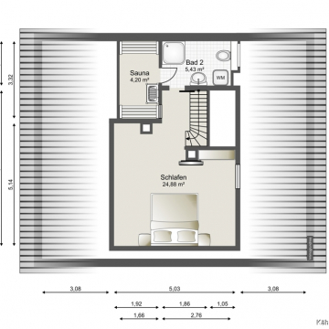 Grundriss Dachgeschoss Grundriss Dachgeschoss
