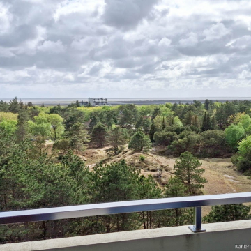 Außenbereich mit Blick auf die Nordsee