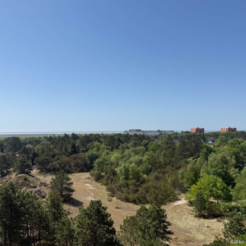 Außenbereich mit Blick auf die Nordsee