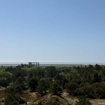 Außenbereich mit Blick auf die Nordsee