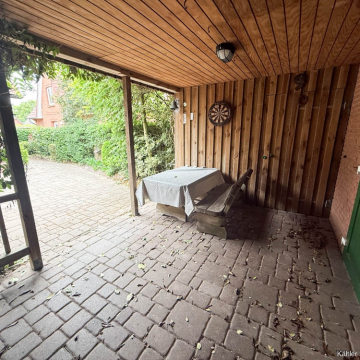 Terrasse mit Unterstand Terrasse mit Unterstand
